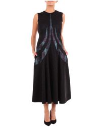 Marco De Vincenzo Long Dress - Zwart