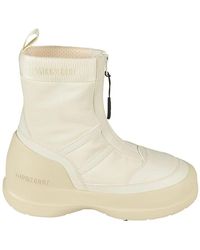 Moon Boot - Weiße winterstiefel - Lyst