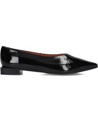 Ángel Alarcón - Schoenen ,Zwart ,Leer Zwarte Leren Ballerina Schoenen - Lyst