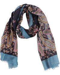 Etro - Accessoires ,Veelkleurig ,Wol Wollen, Kasjmier En Zijden Sjaal - Lyst