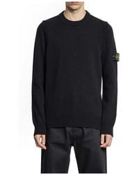 Stone Island - Round-Neck Knitwear - Lyst