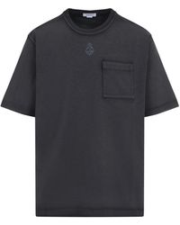 McQueen - Tops ,Zwart ,Katoen Zwarte T-Shirt Voor Mannen - Lyst