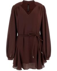 Guess - Wanda Flare Mini Kleid Für Frauen - Lyst