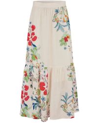 Dea Kudibal - Paulinadea Maxi Linnen Rok - Lyst
