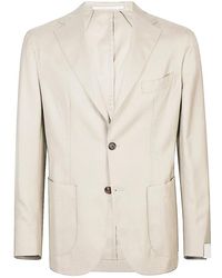 Eleventy - Jassen ,Wol Zachte Wollen Blazer Slim Fit - Lyst