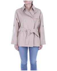 Fay - Belted Coats - Lyst