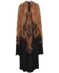 Zimmermann - Printed Long Dress - Lyst