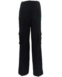 Guess - Broeken ,Zwart ,Zwarte Slim Fit Broek - Lyst