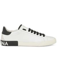 Dolce & Gabbana - Nappa Leder Portofino -Sneaker - Lyst
