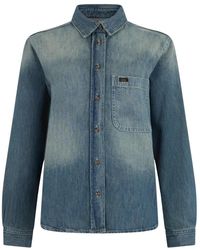 Lois - Overhemden ,Blauw ,Blouses & Shirts - Lyst