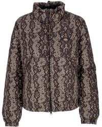 Dickies - Camden Puffer Kaki Donsjack Voor - Lyst