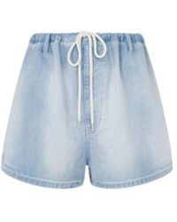 Moschino - Lichtgewicht Katoenen Denim Shorts - Lyst