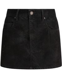 Isabel Marant - Rokken ,Zwart ,Denim Zwarte Chique Rok Aw 25 - Lyst