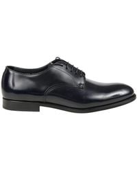 Doucal's - Gebürstete Derby-Schnürschuhe - Lyst