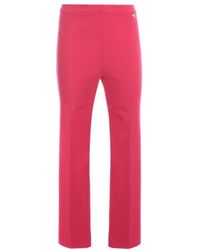 Twinset - Elegante und bequeme kirschhose - Lyst