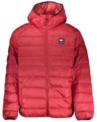 Tommy Hilfiger - Chic Recycled Polyester Hooded Jacket - Lyst