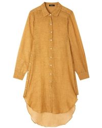 Mes Demoiselles - Lange, Fließende Bluse - Lyst