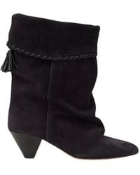 Isabel Marant - Schoenen ,Zwart ,Leer Dalby Boots - Lyst