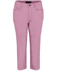 Cro - Broeken ,Roze ,Cropped Broek - Lyst