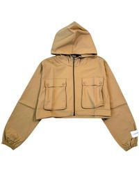 hinnominate - Jassen ,Katoen Cropped Jacket - Lyst