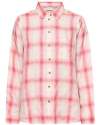 Camel Active - Langärmelige Bluse Mit Karomuster - Lyst
