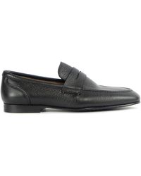 Marco Ferretti - Schwarze zebu mokassins - Lyst