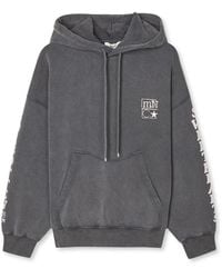 Mads Nørgaard - Oversized Hoodie Sweatshirt Mit Prints - Lyst
