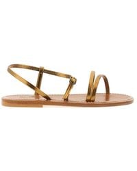K. Jacques - Flache Sandalen - Lyst