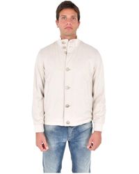 Herno - Jacket Met Knoopsluiting - Lyst