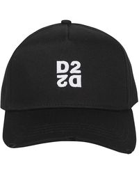 DSquared² - D2 Baseball Cap Mit Kopf Nach Unten - Lyst
