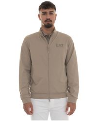 EA7 - Full Zip Sweatshirt - Lyst