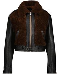 Prada - Leather Jackets - Lyst