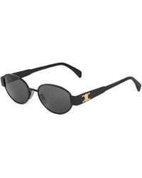 Celine - Triomphe Metalen Zonnebril - Lyst