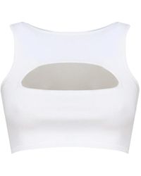 DSquared² - Stilvolles Ärmelloses Top - Lyst