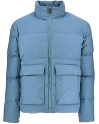 J.O.T.T - Jassen ,Blauw ,Polyester Klassieke En Tijdloze Donsjas - Lyst