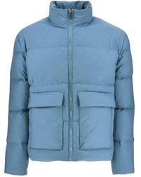J.O.T.T - Jassen ,Blauw ,Polyester Klassieke En Tijdloze Donsjas - Lyst