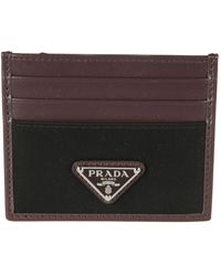 Prada - Accessoires ,Veelkleurig ,Leer Speedrock Kaarthouder - Lyst