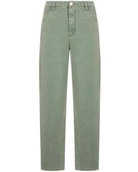 Alberta Ferretti - Straight Fit Jeans - Lyst