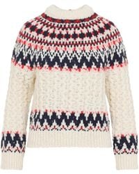 Moncler - Round-Neck Knitwear - Lyst