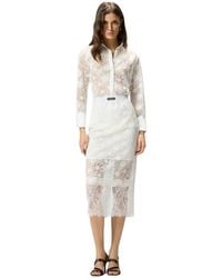 Pinko - Midi Skirts - Lyst
