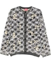 DIESEL - K-Valbor Cardigan - Lyst