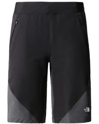 The North Face - Fitness ,Veelkleurig ,Zwarte Slim Straight Stolernberg Alpine Broek - Lyst