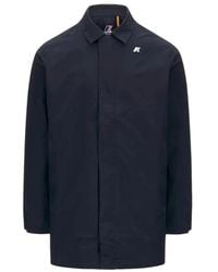 K-Way - Single-Breasted Coats - Lyst