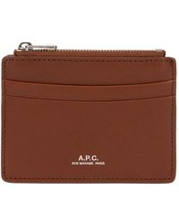 A.P.C. - Wallets & Cardholders - Lyst