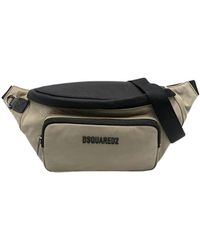DSquared² - Schwarze und khaki banane mit logo - Lyst
