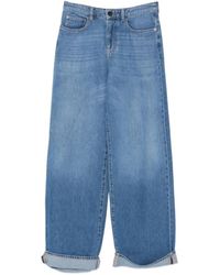 Emporio Armani - Loose Fit Jeans - Lyst