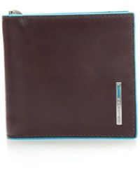 Piquadro - Wallet with money clip - Lyst