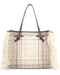 Gianni Chiarini - Tasche Mit Fransen Und Lederelementen - Lyst