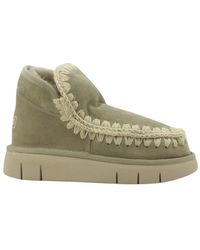 Mou - Schoenen ,Grijs ,Leer Eskimo Bounce Ankle Boot - Lyst