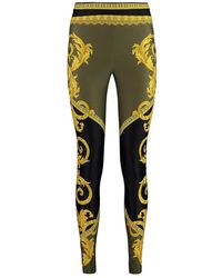 Versace - Goden Print Leggings - Lyst